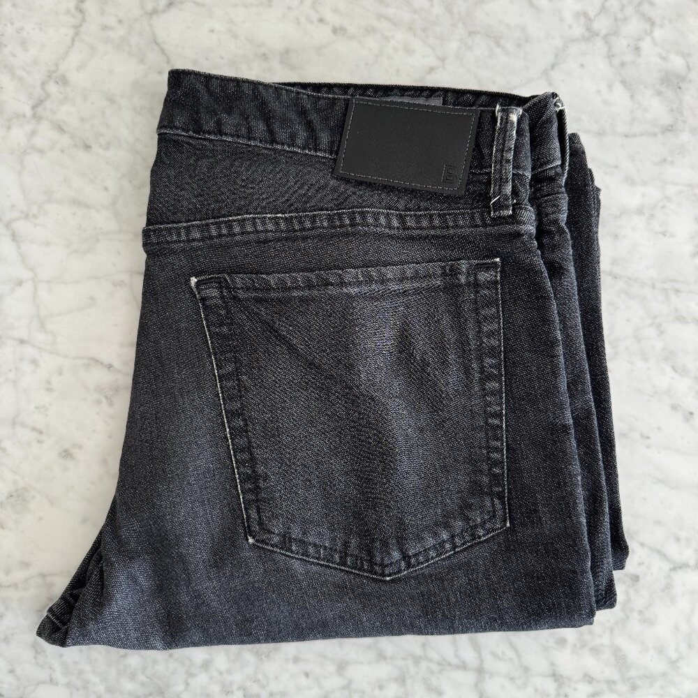 Bonobos, Black Charcoal, Slim-fit, Stretch Denim 34x34